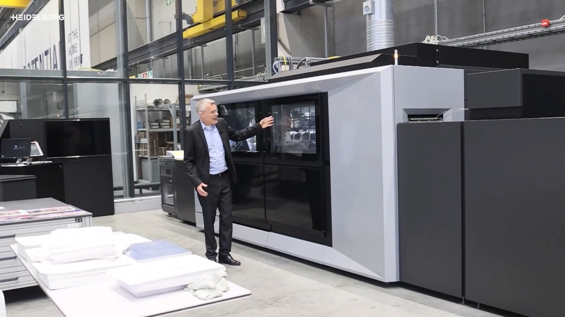 Demostración de la HEIDELBERG Jetfire 50